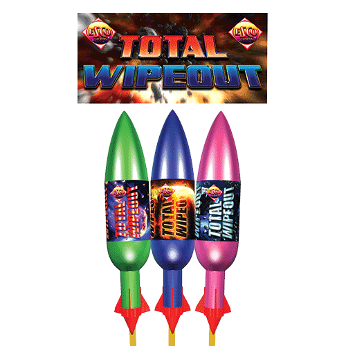 Total Wipeout 3pce Rocket Pack