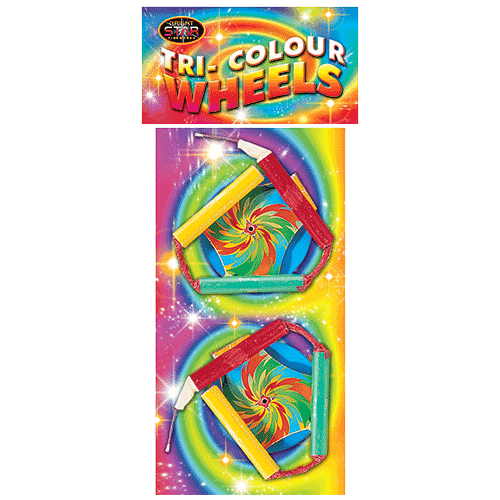 Tri Colour 2pce Wheel Pack