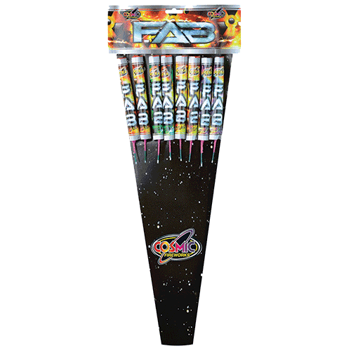 Famk Rockets Fab Rocket Pack - 8 pce | The Original Fireworks Warehouse