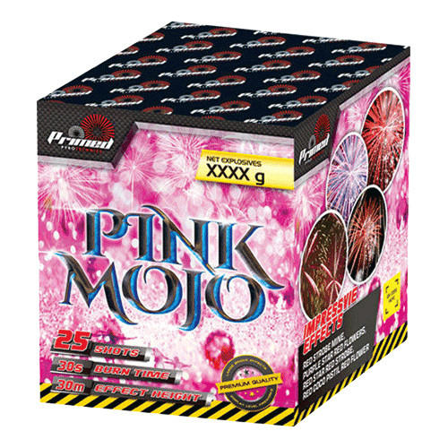 Pink Mojo 25 Shot Gender Reveal Barrage